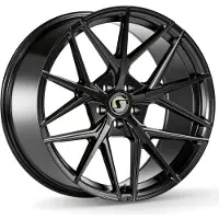 Schmidt Felge ZAYN 10.5Jx20 ET 33 5x108 Diamant Schwarz E10520ZAKX+33S00BS kompatibel mit Jaguar F-Type Typ QQ6