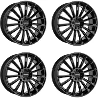 CARMANI 4 Felgen 17 Fritz 10.5x21 ET25 5x112 SW für VW Phaeton