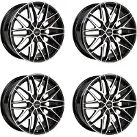 Oxigin 4 Felgen 25 Oxcross 8.5x19 ET38 5x120 SWFP für BMW 1er Reihe 2er Reihe 3er Reihe 4er Reihe 5er Reihe X3 X4 X5