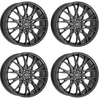 DOTZ 4 Felgen Fuji grey 7.5Jx18 4x100 für Suzuki Baleno Splash Swift