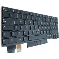 T-ProTek DEUTSCHE-Tastatur Rahmen,Beleuchtung,Trackpoint für Lenovo ThinkPad X390 20Q1000LUK