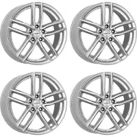 Dezent 4 TR silver Felgen 7.5Jx18 5x112 für Cupra Ateca Born Leon