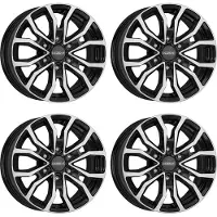 Dezent 4 KC dark Felgen 7.5Jx17 6x139.7 für Fiat Fullback
