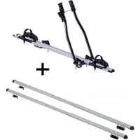 VDP Fahrradträger SAGITTAR + Dachträger RAPID kompatibel mit für Volvo V50 (5Türer) 04-08