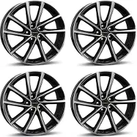 BORBET 4 Felgen V 7.0x19 ET43 5x112 SWPGL für VW Tiguan 5x112 SWPGL für VW Tiguan Aluräder