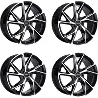 CARMANI 4 Felgen 23 Rudi 8.0x18 ET30 5x112 SWFP für Mini Mini
