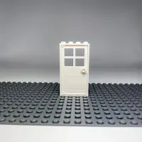 LEGO 50x weißer Rahmen 1x4x6 mit weißer Tür