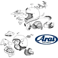 Arai Freeway Classic Wangenpolster
