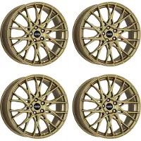 DOTZ 4 Felgen Fuji gold 7.5Jx18 5x114.3 für KIA Carens Ceed E-Soul Niro Optima Pro Ceed Proceed Soul Sportage Venga