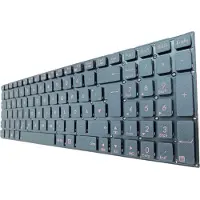 T-ProTek DEUTSCHE - Tastatur Schwarz mit Rot beschriftet kompatibel für Asus X756UA-T4587T