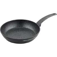 Florina - Bratpfanne aus Aluminium BONO I 26 cm Durchmesser I Pfanne Induktion I Antihaftbeschichtet Universalpfanne I Geeignet für Induktionsherd, Gasherd und Elektroherd (Schwarz)