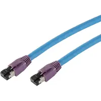 Shiverpeaks BS08-40051, 5 m, Cat8, S/FTP (S-STP), RJ-45, RJ-45, Blau