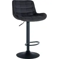 CLP Barhocker Tover Kunstleder - Farbe: grau, Material: Kunstleder