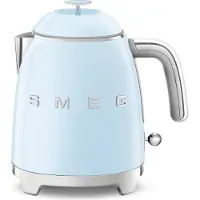 Smeg Mini-Wasserkocher 50er-Jahre-Stil „GLÄNZEND Blau“ „KLF05PBEU“