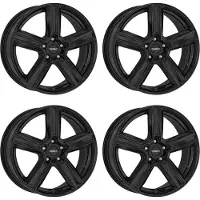 Dezent 4 KG black Felgen 7.5Jx18 5x112 für Mercedes Benz A B C CLA EQB Eqa (H243) GLA GLB V VITO