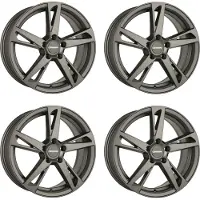CARMANI 4 Felgen 16 Anton 7.5x17 ET38 5x114.3 HYP für Mercedes Citan EQT T-Klasse