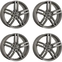 CARMANI 4 Felgen 14 Paul 6.5x16 ET38 5x114.3 HYP für Lexus IS