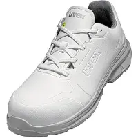 Uvex S3 Halbschuhe 6582 white Modellreihe 1 sport hygiene, Größe:42, Weite:10