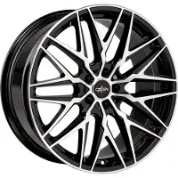 Oxigin Felge 25 Oxcross 8.5 Zollx19 Zoll ET45 5x108 black full polish OX258519F45BFP kompatibel mit Volvo EX30 S40/V40 S60 S80 S90/V90 V60 V70/XC70 XC40 XC60 XC90