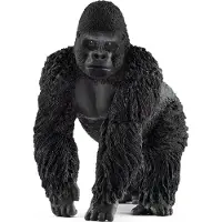Schleich WILD LIFE Gorilla Männchen, 3 Jahr(e), Jungle, Wild animals / adventure toys, Mehrfarbig, Kunststoff