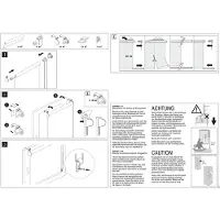 Gardinia EinfachFix Tageslicht Rollo Print Isabella 60 x 150 cm Maßanfertigung
