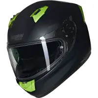 Nolan Integralhelm N60-6 Classico Nobile 311 Schwarz Impulsgrün Opak größe S