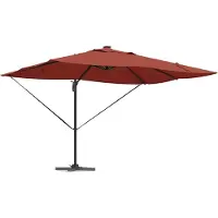 Syfax Sonnenschirm 352 x 251 x 265 cm Polyester und Aluminium