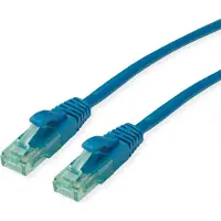 Roline RM Patchkabel Cat.6A UTP, blau, 2 m