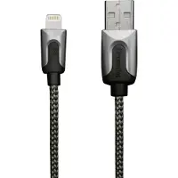 Xtrememac XCL-HQC-83, 1 m, Lightning, USB A, Silber, Gerade, Gerade