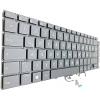T-ProTek DEUTSCHE - Schwarz Tastatur Keyboard mit Beleuchtung kompatibel für Asus ZenBook UX5400EG-KN173