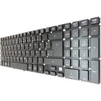 T-ProTek DE - Tastatur Keyboard mit Beleuchtung ohne Rahmen kompatibel für Acer Aspire V5-571
