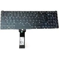 T-ProTek DEUTSCHE - Tastatur mit Beleuchtung kompatibel für ACER Nitro 5 (AN515-54-526S)