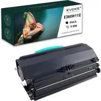 Evoke Toner für Lexmark E360H11E Schwarz E360 ️️ E460 E360D E360dn E462DTN ️