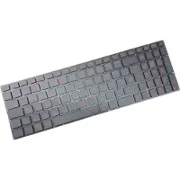 T-ProTek DEUTSCHE - Tastatur Keyboard Rot Beleuchtung kompatibel für Asus ROG Strix GL502VY