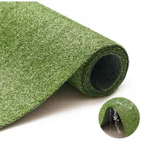 Tapiso Rasenteppich CANYOO Grün Höhe: 7mm Balkon Terrasse 133 x 600 cm