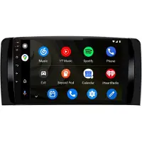 AWESAFE Android Autoradio 9 Zoll 128GB für Mercedes R-Klasse W251 (2005–2013) mit CarPlay & Android Auto Navigation & Bluetooth