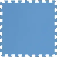 BC-Agentur Bodenschutzmatte für Pool Blau 50x50cm (8 Stück - 2m²)