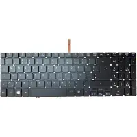 T-ProTek DE - Tastatur mit Beleuchtung ohne Rahmen kompatibel für Acer Aspire Nitro VN7-571