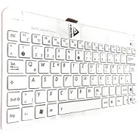 T-ProTek DEUTSCHE - Weiß mit Rahm Tastatur für Asus Eee PC 1015BX-6G 1015CX-1D