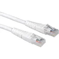 Secomp STANDARD UTP-Patchkabel, Cat.6 (Klasse E), weiß, 1 m
