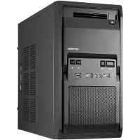 Chieftec LT-01B-350GPB, Mini Tower, PC, Schwarz, Mini-ATX, SECC, 14 cm