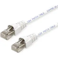 Telegärtner Patchkabel S/FTP, Cat.6A, LSOH, weiß, 10 m