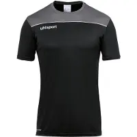 Uhlsport Offense 23 T-Shirt Kinder - Schwarz / Anthrazit / Weiß