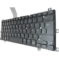 T-ProTek Schwarz - DEUTSCHE Tastatur ohne Rahm Kompatibel für Model : V136602AK1,