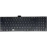 T-ProTek DEUTSCHE - Schwarz Tastatur Keyboard Ohne Rahmen kompatibel für ASUS F751LDV, F751LA