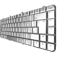 T-ProTek DEUTSCHE - Tastatur Keyboard / silber kompatibel für HP Pavilion dv5-1120ec