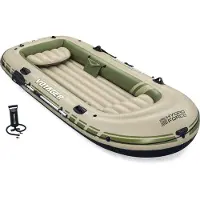 Bestway Hydro Force Schlauchboot Komplett-Set Voyager X4 350 x 145 x 49 cm