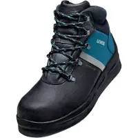 Uvex 3 asphaltpro Sicherheitsschuhasphaltpro Schnürstiefel S3, schwarz/blau schwarz/blau 43 - 6559243 - schwarz/blau