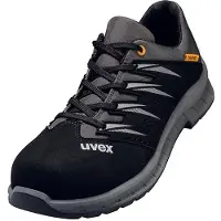 Uvex 2 trend Halbschuhe S1 69477 schwarz, grau Weite 10 Größe 46