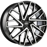 Oxigin Felge 28 Oxmove 8.5 Zollx19 Zoll ET30 5x114.3 black full polish OX288519J30BFP kompatibel mit Toyota Avensis Corolla Corolla Verso Highlander RAV4 Verso Yaris